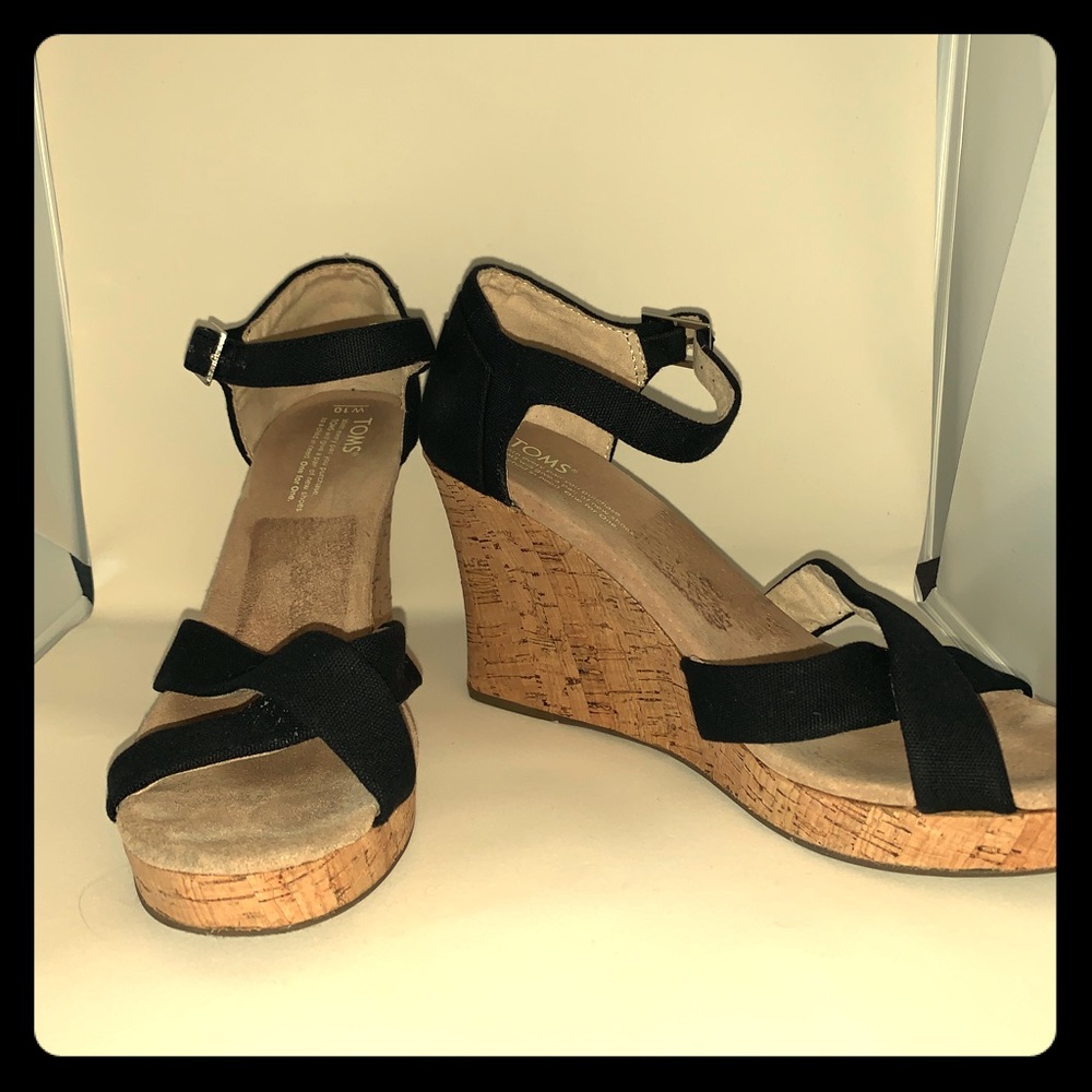 Toms wedge heels
